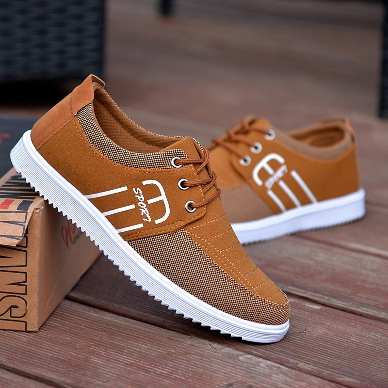 

New Spring Breathable Men Casual Non Slip Canvas Shoes Running Sports Shoes Korean Version Versatile Sneakers Zapatillas Comodas 39