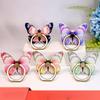 1 Pieza Hermoso Anillo de Dedo con Forma de Mariposa Soporte de Teléfono Móvil de Lujo Soporte Universal para Smartphone Accesorios de Soporte Magnético para Coche