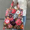 Eco-Friendly Foldable Korean Style Portable Shopping Bag - Medium Size Handbag