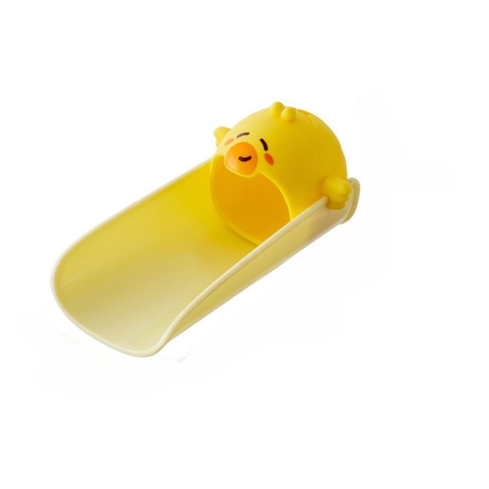 

Baby Hand Washing Sink Extender Cartoon Water Spout Extender Universal Kids Faucet Extender жёлтый