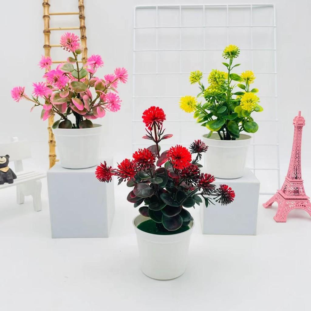 Fake Lilac Flower Pot With Vibrant Colors For Balcony Garden Party Decor And Photography Props