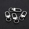 100Pcs Delicate Zinc Alloy Swivel Clips Carabiner Clip Swivel Triggers Dog Buckle KeyRing for Creative DIY Projects