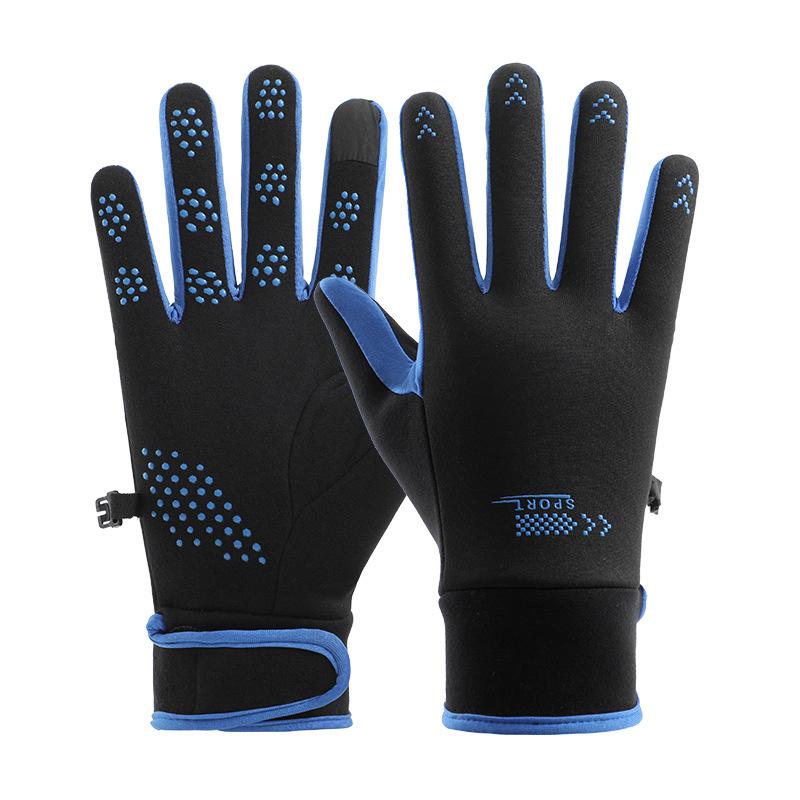 Thermal Gloves for Men and Women Touch Screen Anti-slip Gloves for Autumn Winter Driving Cycling Outdoor Sports