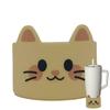 Cartoon Chickens Cats Dogs Antislip Cup Sleeves Cute Animal Cup Cover for Stanley Water Bottle Coffee Cup Protective Base