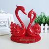 Swan Figurines for Honeymoon Gift or Wedding Room Decor