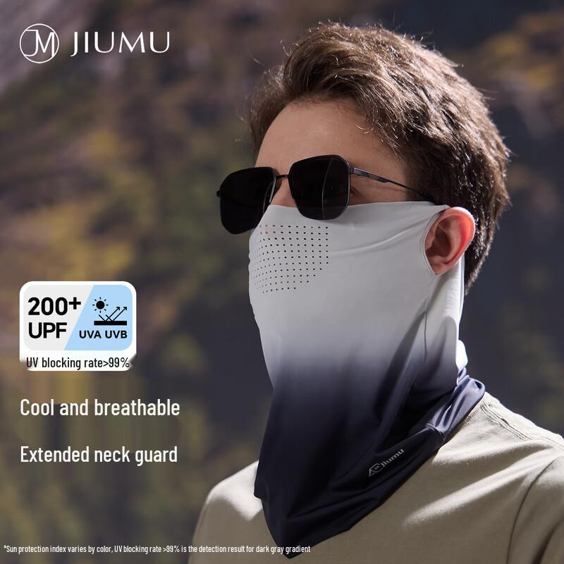 JIUMU Men s Ice Silk Sun Protection Face Mask