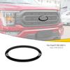 Front/Rear Logo Emblem Badge Cover Trim Ring For Ford F150 21+ Black Accessories