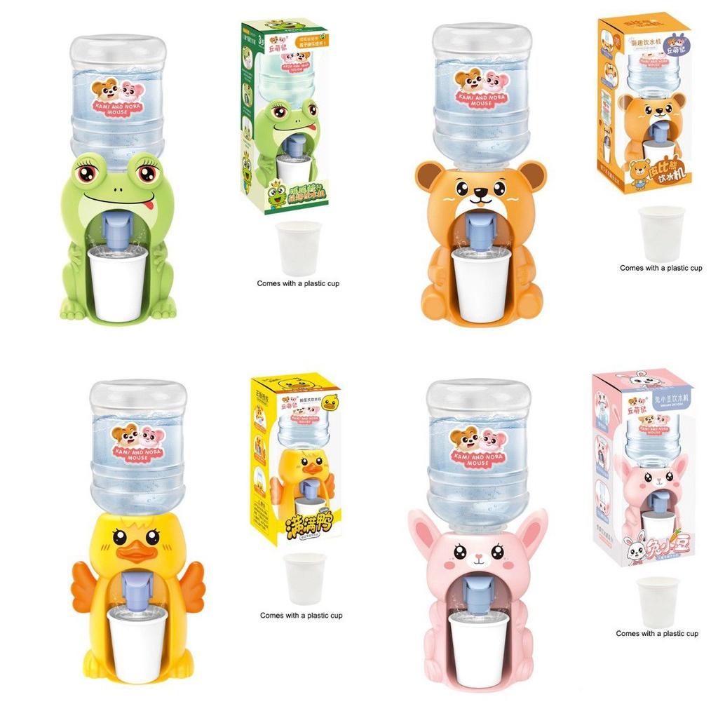 Cute Simulation Mini Water Dispenser Toy Play House Game Kitchen Toy Kids Gift