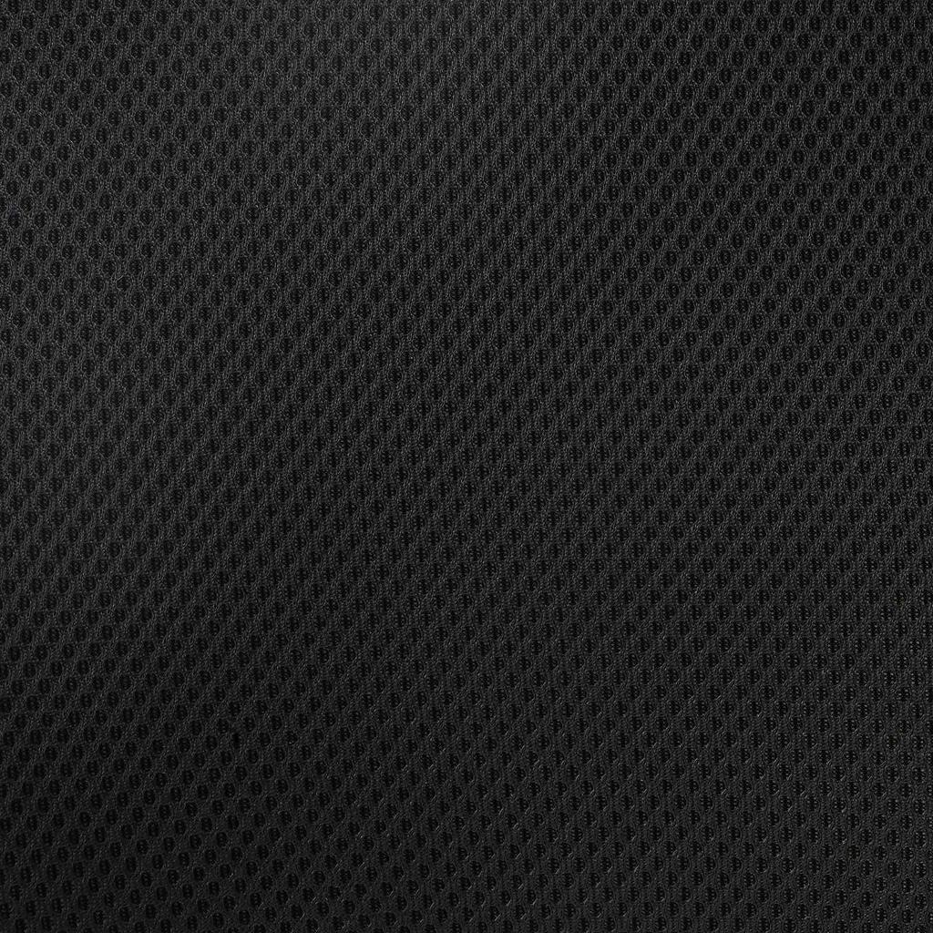 Back Cushion Black Memory Foam 40 x 40 x 11 cm