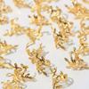 PC European and American TEUMSHEIN Popular DIY Wig Dreadlocks Accessories Metal Leaf Shape Braid Hair Buckle