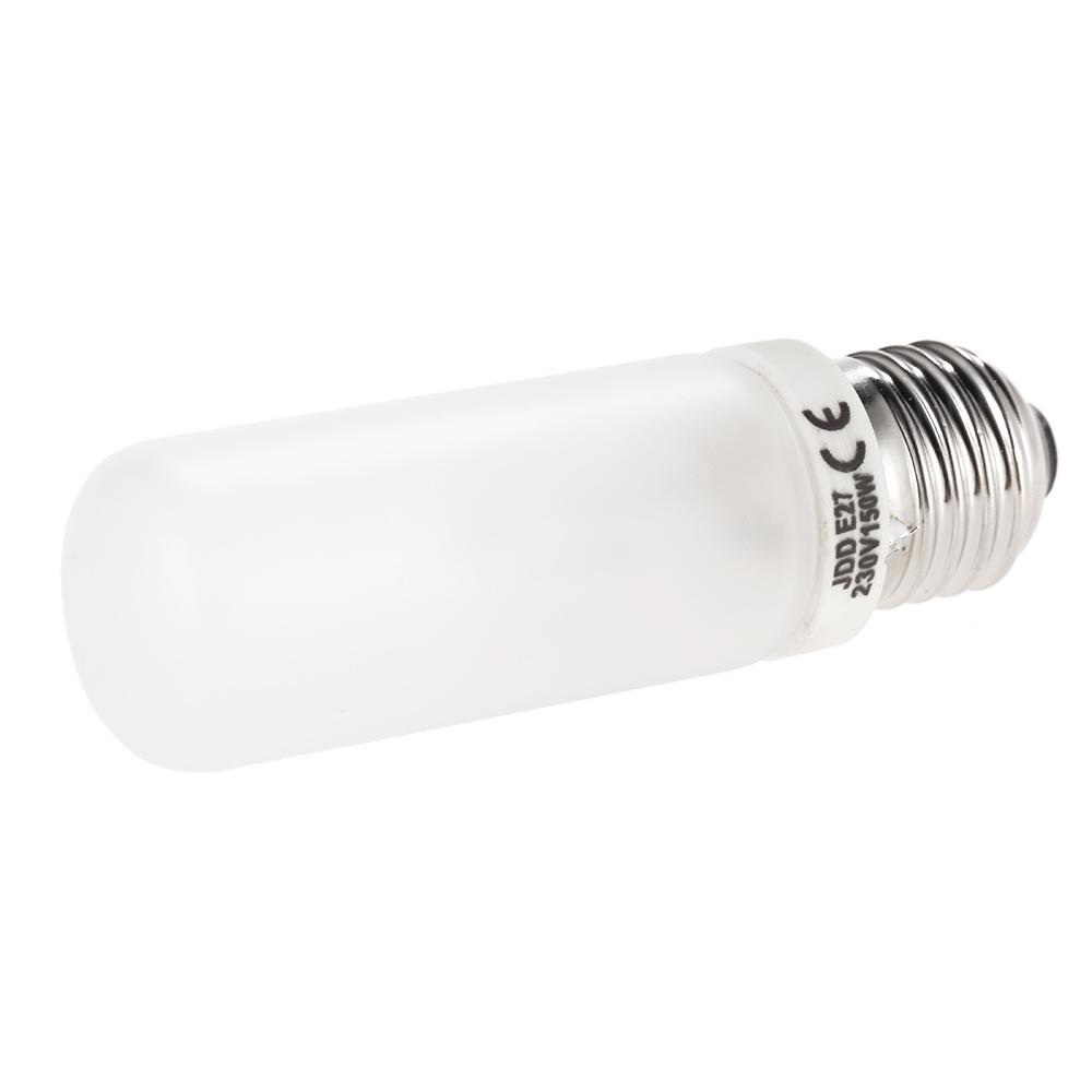 JDD E27/E26 150W 2800K Studio Strobe Photography Flash Modeling Light Tube Lamp Bulb 100V-130V