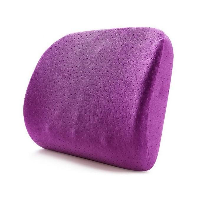 Cushion Support Back Waist Pillow Memory Foam Lumbar Office Home Chair Car Seat