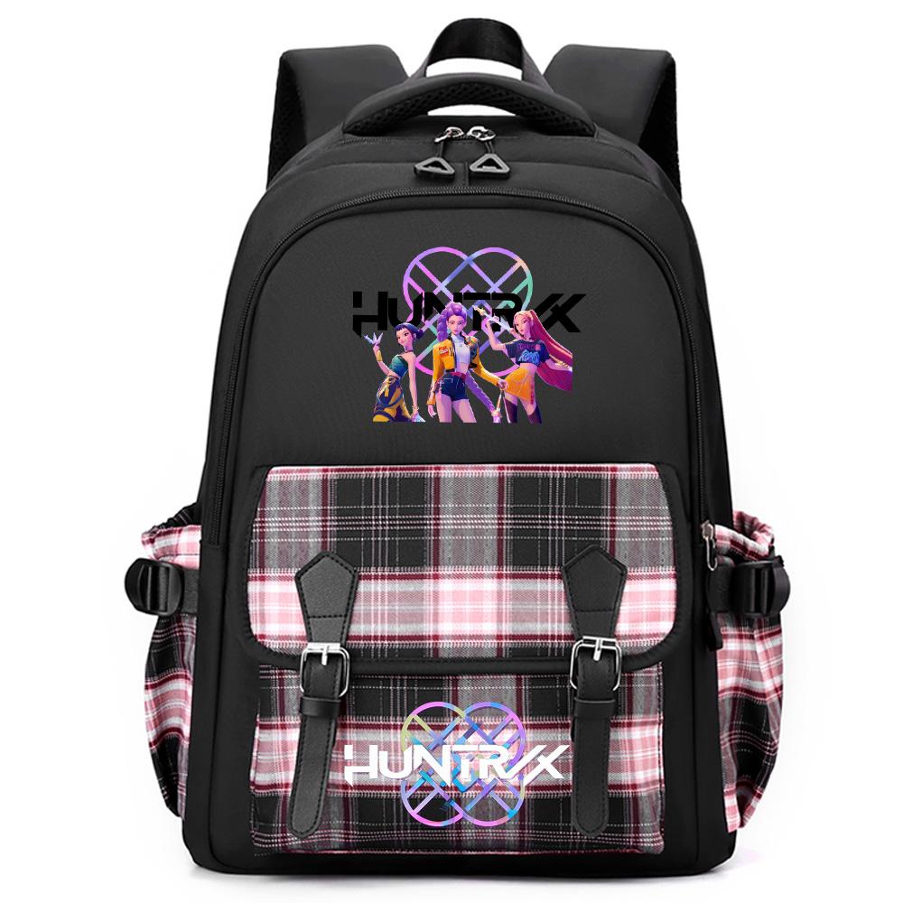 K-Pop Printed Large Capacity Backpack for Teenger Student Girl Boy Schoolbag Bookbag Women Large Capacity Waterproof Travel Bag Kid Gift Rucksak