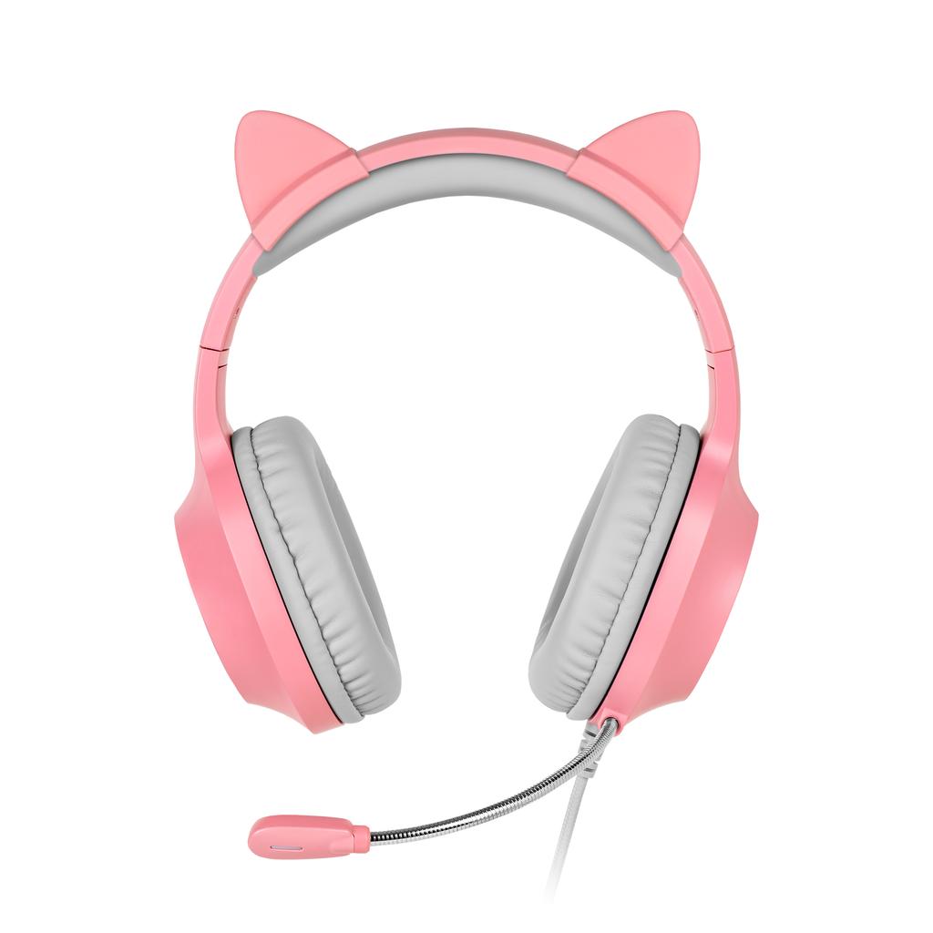 Gaming Headphones for Children, Cat Ears, Microphone