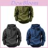 Felpa Casual da Uomo con Design Vintage con Coulisse per il Relax all'Aperto