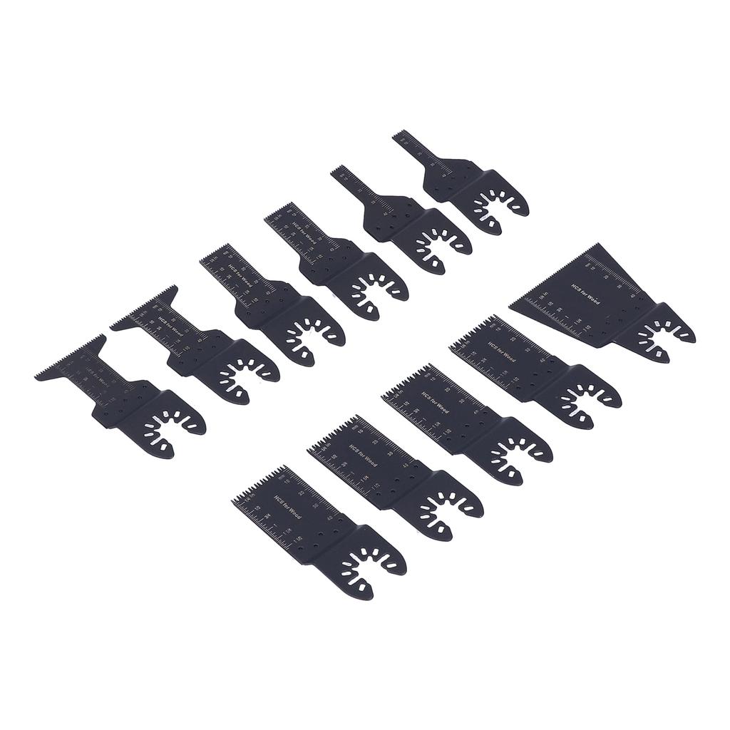 11PCS Oscillating Multitool Blade Quick Release Universal Saw Blade Woodworking Blade Oscillating