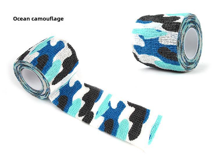 Bandă de camuflaj retractabilă autoadezivă pentru vânătoare, ciclism, mașini