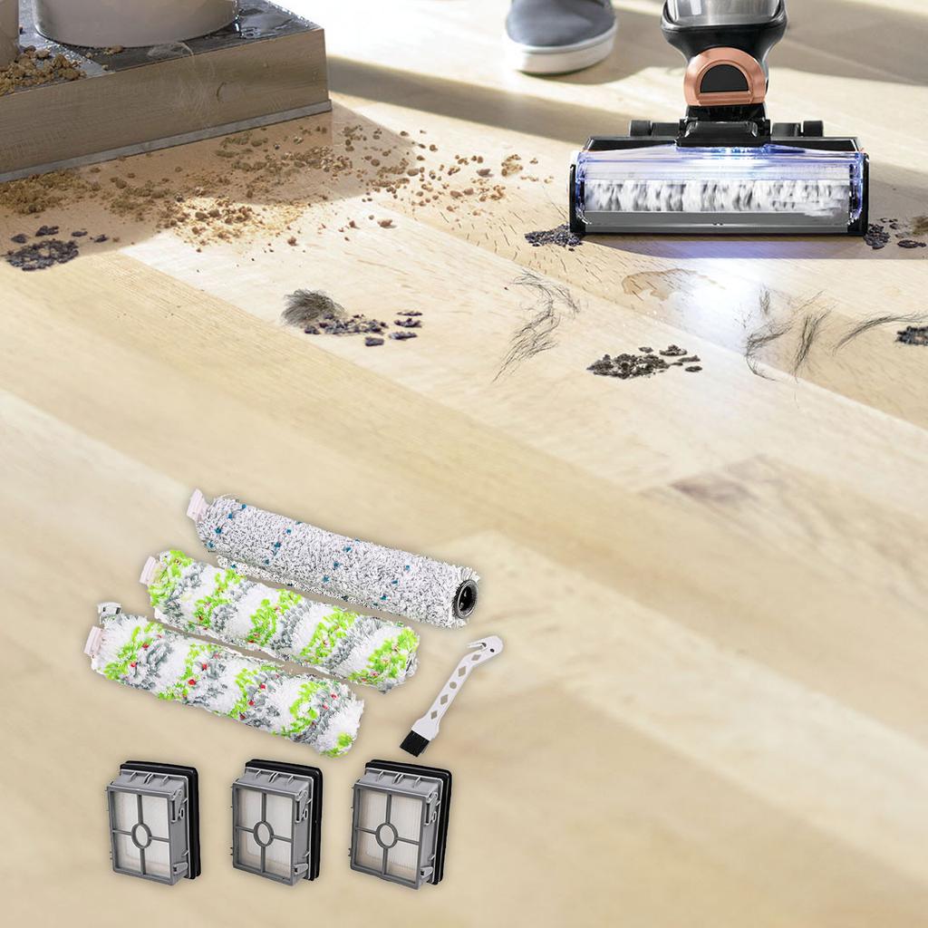 1 Set For Bissell For CrossWave  For X7 Pet Pro 3055 3277 3279 Brush Roller Kit Vacuum Cleaner Accessories Spare To Replace