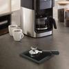 Kaffegrumsboks Bordmonteret Indlejret Bundløs Grumsboks Bar Firkantet Rustfrit Stål Kaffeknock-out Grumsspand
