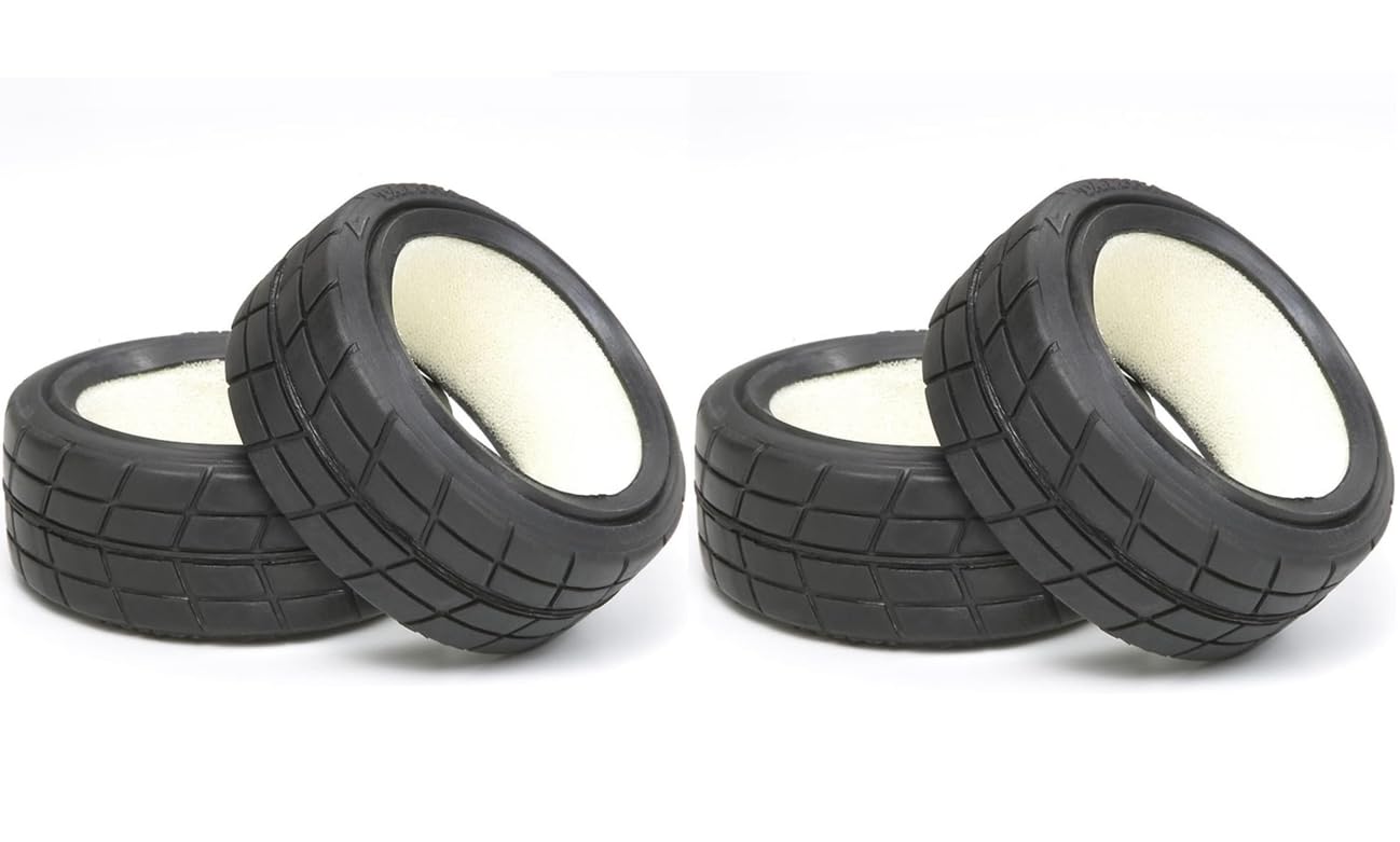 

Tamiya RC Spare Parts SP-1023 Medium-Narrow Racing Radial Tires (Set of 4)