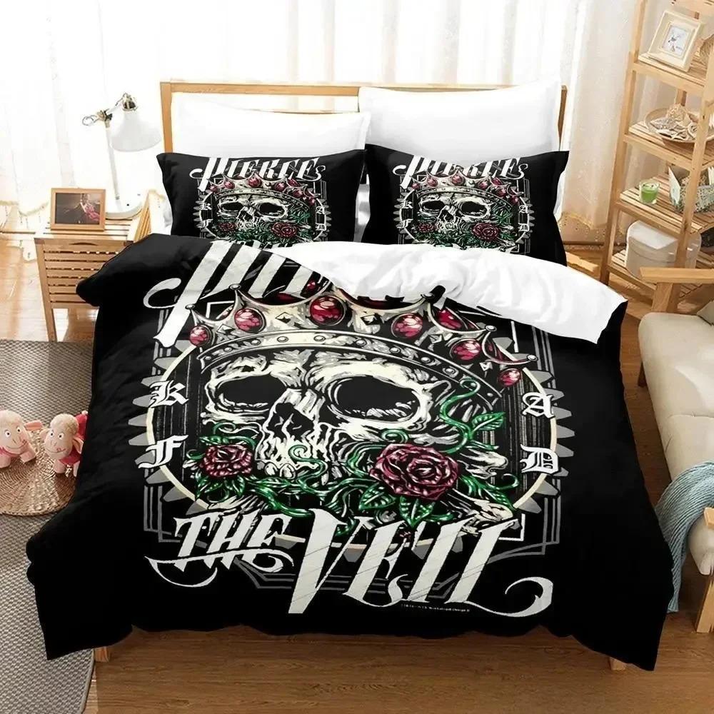 

pierce the veil Beding Set For Bedrom Soft Modern Bedspreads Comefortable Children Kids Soft Duvet Cover Comfortable Quilt Cover And Pilowcase 120*200cm Single