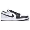 Jordan Air Jordan 1 Vintage Basketball Shoes Men's Low top Black/Gray/White 553558-132(Team32-)