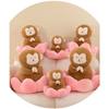 Lotus Monkey Buddhist Plush Toy Fashion Comfortable Sleeping Doll Girl Gift