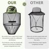 Anti-Mosquito Hat Outdoor Fishing Hats The Sun Hat Summer Hat Sun Fishing Hat Cap Mesh Hat with Net Mesh for Men Women