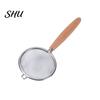 Manual Noodle Scoop Flour Sieve Anti-Slip Fine Mesh Comfortable Grip Stainless Steel Multi-function Strainer Heat Insulation Juice Filter Oil