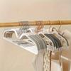 Non-Slip Plastic Hangers - Versatile, Traceless Design for Clothes, Bras & More - Ideal for Home Storage & Retail Display