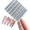 Lace Trim Sweet 3D Silicone Nail Mold Manicure Stencil Tool  For DIY Manicure Decor