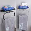 Modern Towel Rings Bathroom Storage Solution Sturdy Stainless Steel Construction Fit Various Wall Types Daily Use