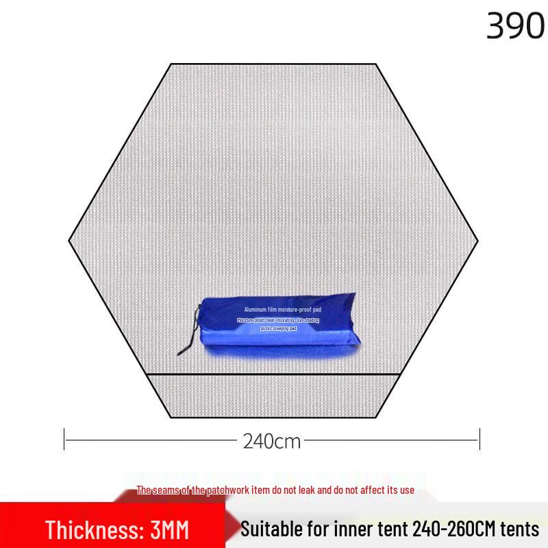 

ZISIZ Hexagonal Outdoor Picnic Mat 2.4M
