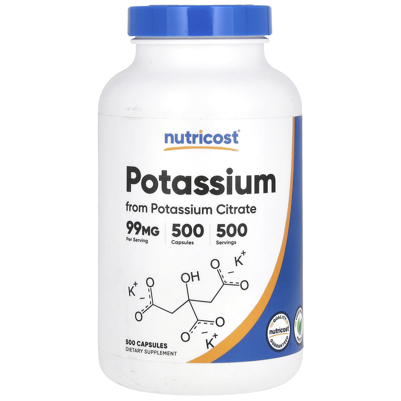 

Potassium, 99Mg, 500 Capsules