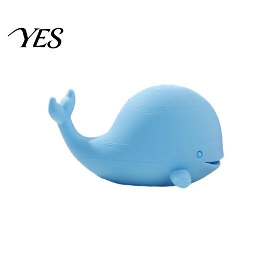 Cute Mini Whale Statue Figurine, 3D Printed Ornament Desktop Figurine Decoration, for Office Home Desk Tiny небесно-голубой
