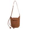 Handheld Water Bucket Bag with Seamless Texture - Everyday Single-shoulder Crossbody Bag