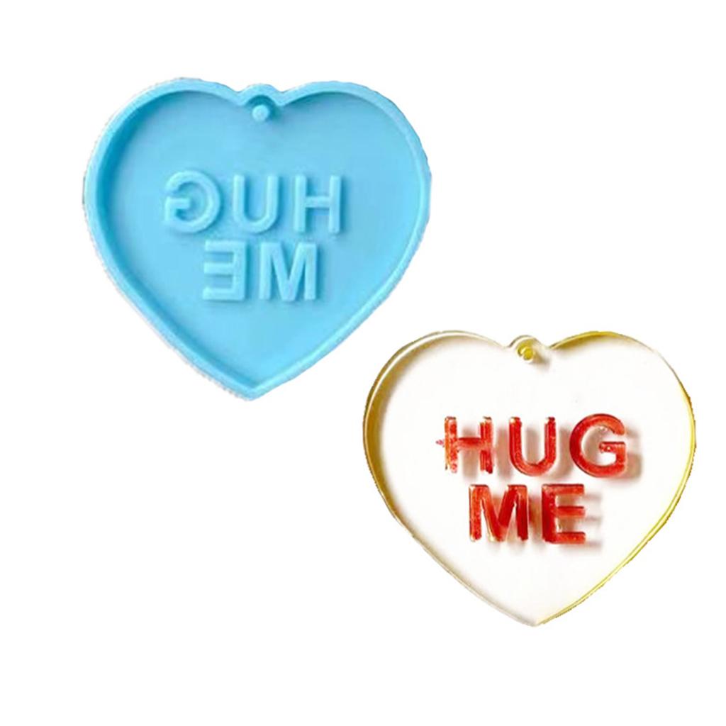 

Глянцевые силиконовые формы для изготовления брелоков ко Дню святого Валентина, формы для изготовления подвесок и ювелирных изделий из эпоксидной смолы 7