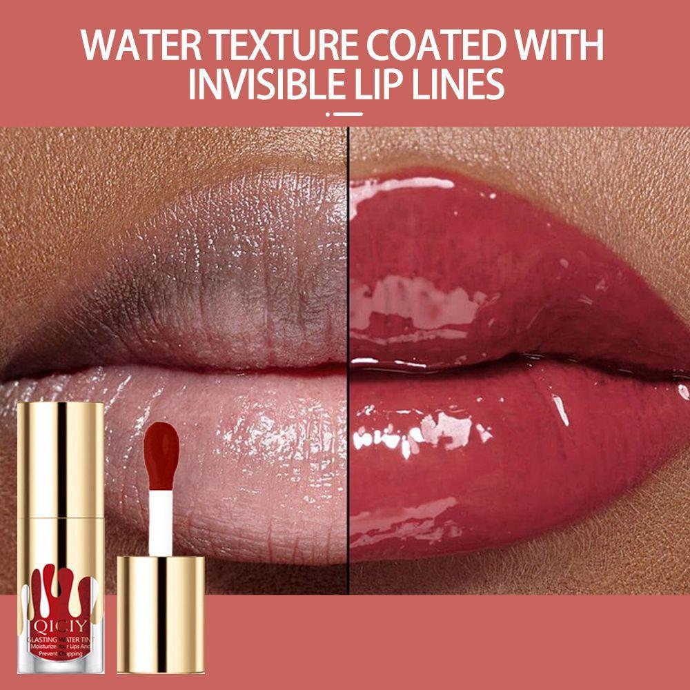 6 Colors Sexy Moisturizing Lip Glaze Pearlescent Anti-Drying Lipstick Non-stick Cup Waterproof Non-greasy Lipstick