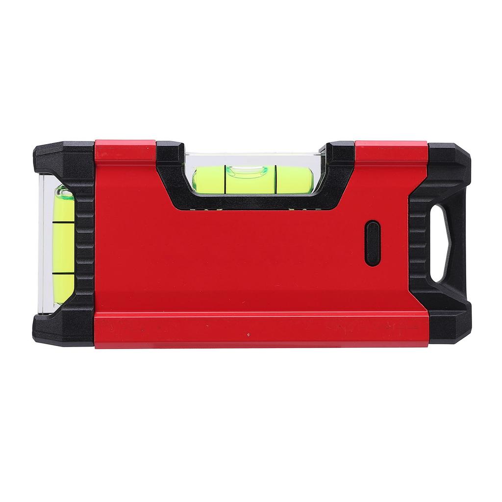 Magnetic Level Small Portable Aluminium Alloy Leveler 0.5mm Accuracy 11cm Long Double Bubble Thicken