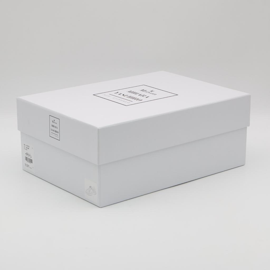 A13FW702-nero/bianco Maison MIHARA YASUHIRO KEITH suola originale pelle (Uomini)
