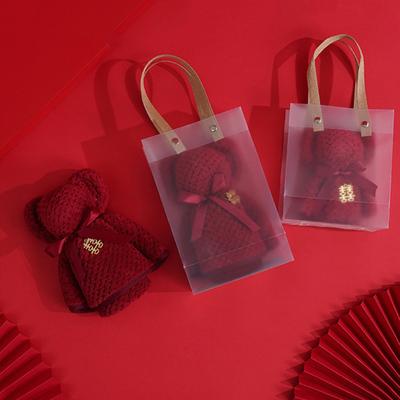Attraktiv, hautfreundlich, verschleißfest, Gesichtswaschtuch, Bärenhand, Hochzeit, Valentinstag, Geschenk für den Haushalt