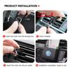 Valve Stems Caps Car Outlet Air Vent Phone Organizer Hanging Type Storage Box For Volkswagen VW Polo Jetta Sagitar Magotan Passa