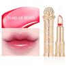Rossetto Cristallo Fiore Colore Trasparente Cambia Colore con la Temperatura Idratante a Lunga Durata Idratante Rossetto che Cambia Colore