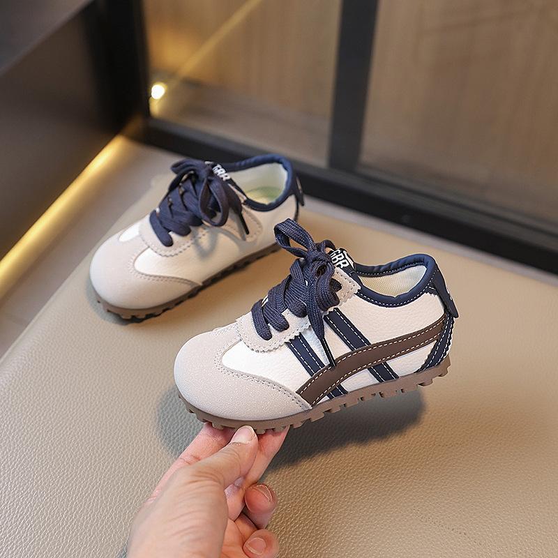 Korean version of children's sports shoes 2025 spring and autumn girls Forrest Gump shoes lightweight soft sole boys running shoes baby classmate tide