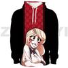 Harajuku Hazbin Streetwear 3D Print Hotel Men Clothing Hip-Hop High Street Sweatshirts Female Anime Hoodie Cosplay Costume Hoody