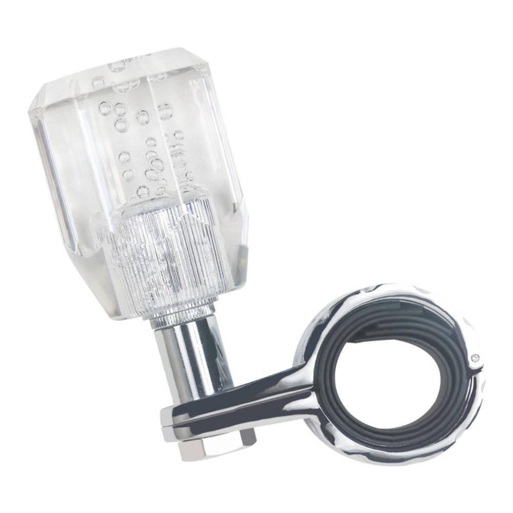 Acrylic Crystal Material Steering Wheel Spinner Knob Acrylic Crystal Knob  Vehicle Use Transparent