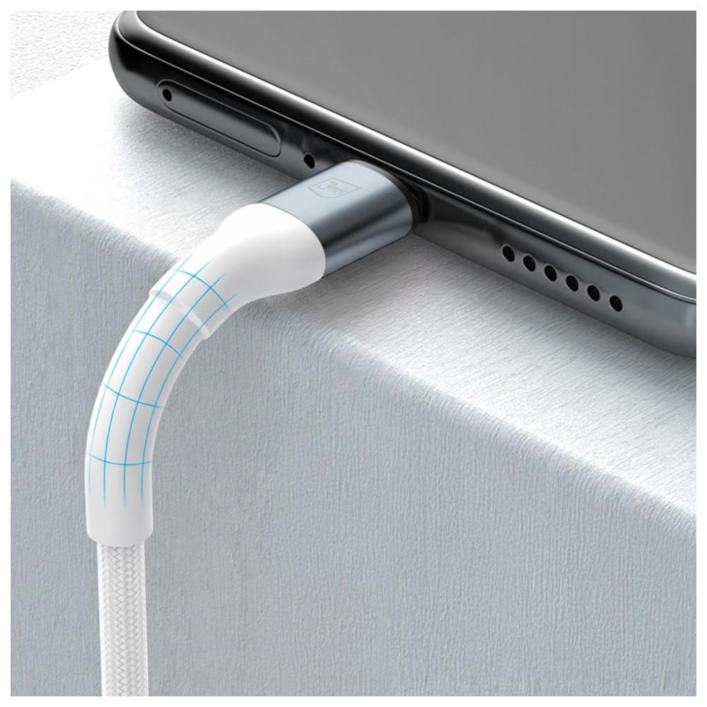Kabel 3Mk Hyper Cable N-Series Usb-A Do  Lightning 2M 5V/2.4A 12W Biały