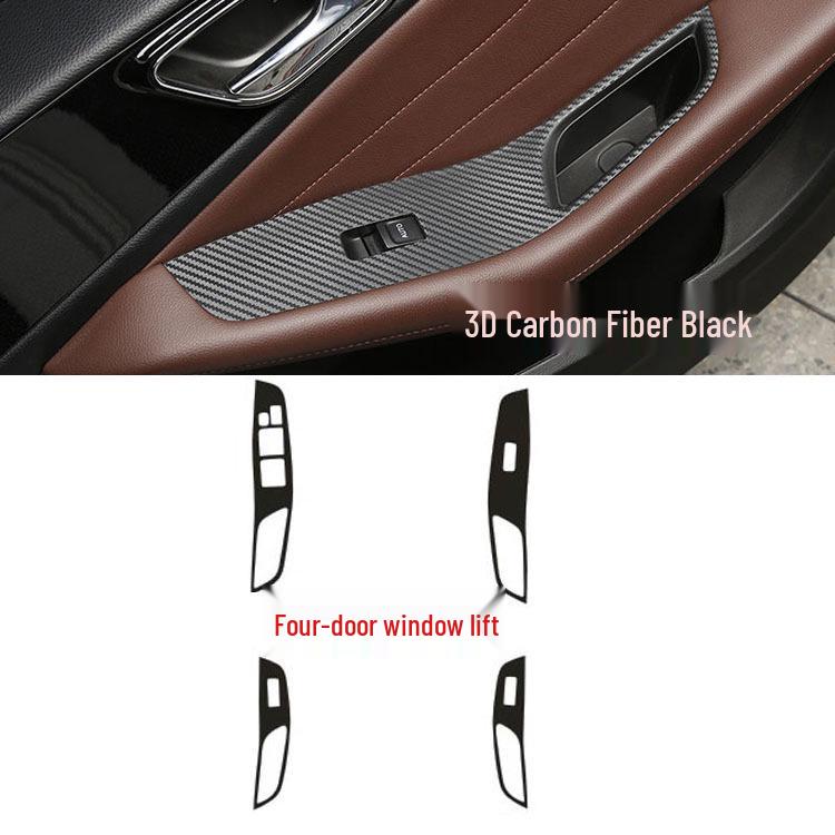 Southeast A5 Wing Dance Console Gear Shift Carbon Fiber Decal (2019-2021 Models)