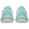 ASICS GEL ROCKET 12 Artificial Leather Comfortable Support Volleyball Shoes Unisex White Green 1073A080-104