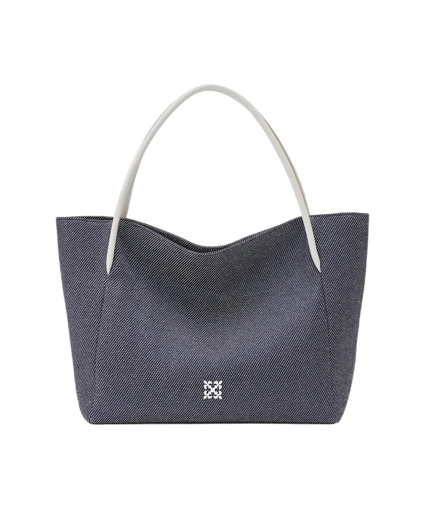 

Nylon Denim size Simple tote bag RUZ1051421A0001 Free Indigo [Rashit] [A4 compatible] індиго